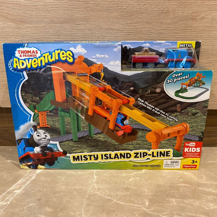 Mainan Thomas & Friends Kereta Api Anak-Anak Thomas and Friend Misty Island Zip Line