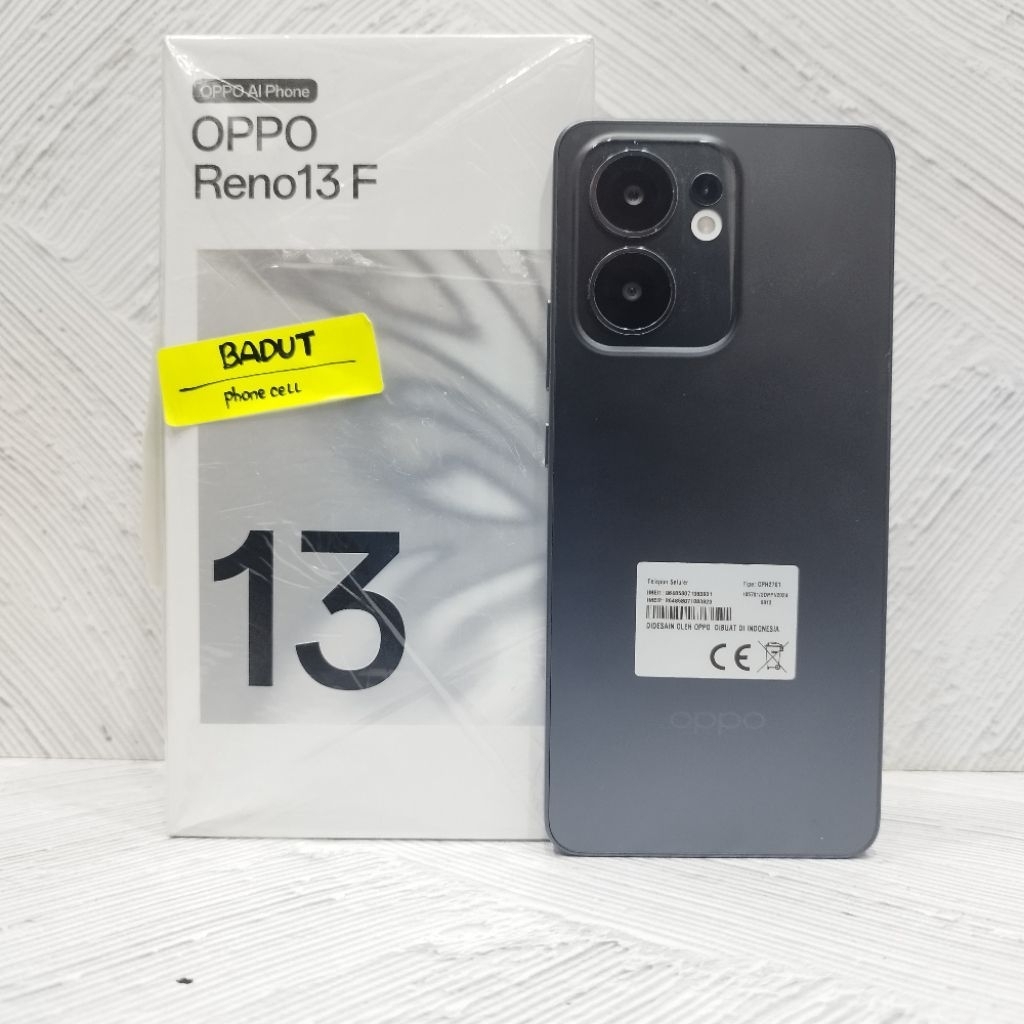 Oppo Reno 13F 4G 8/256GB Handphone Second Bekas Fullset