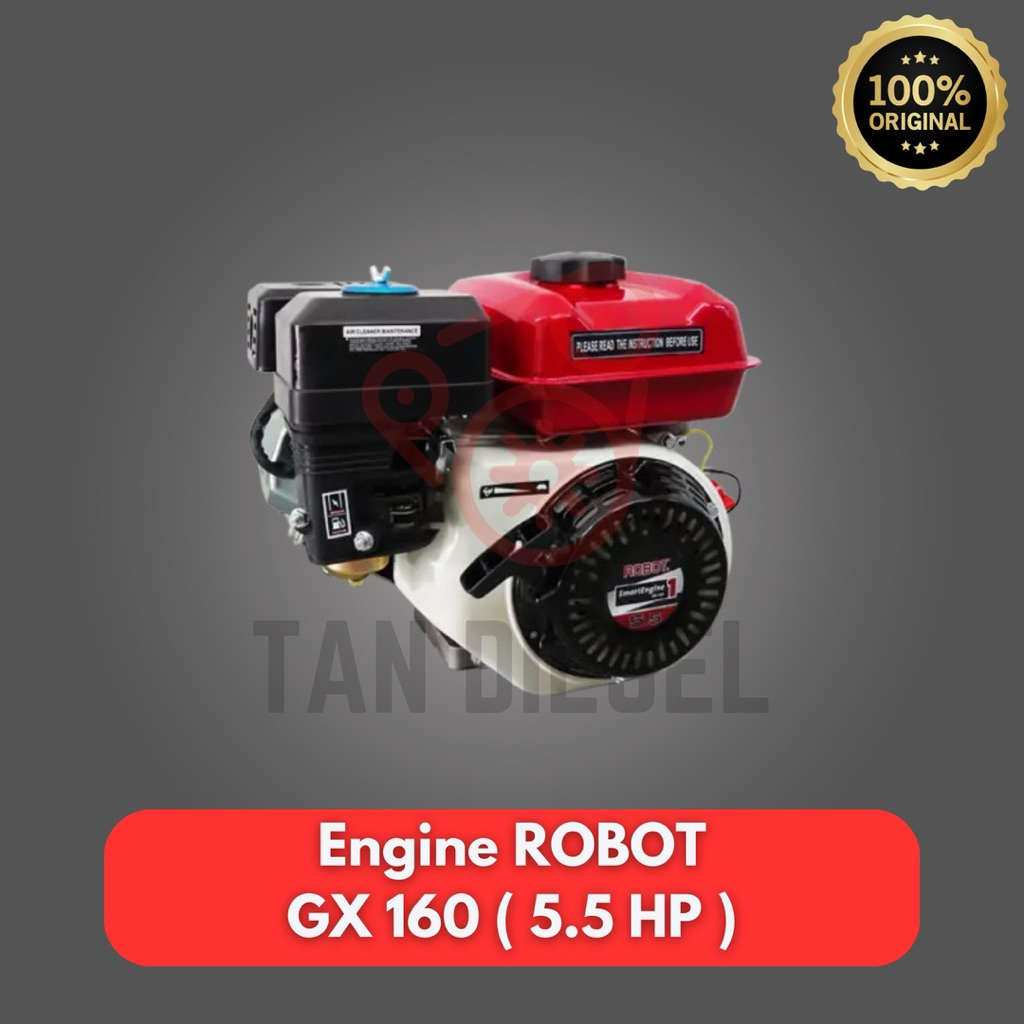Engine ROBOT GX 160 | Mesin Penggerak Bensin 5.5 PK Mesin Bensin Putaran Cepat Mesin bensin 5.5 HP