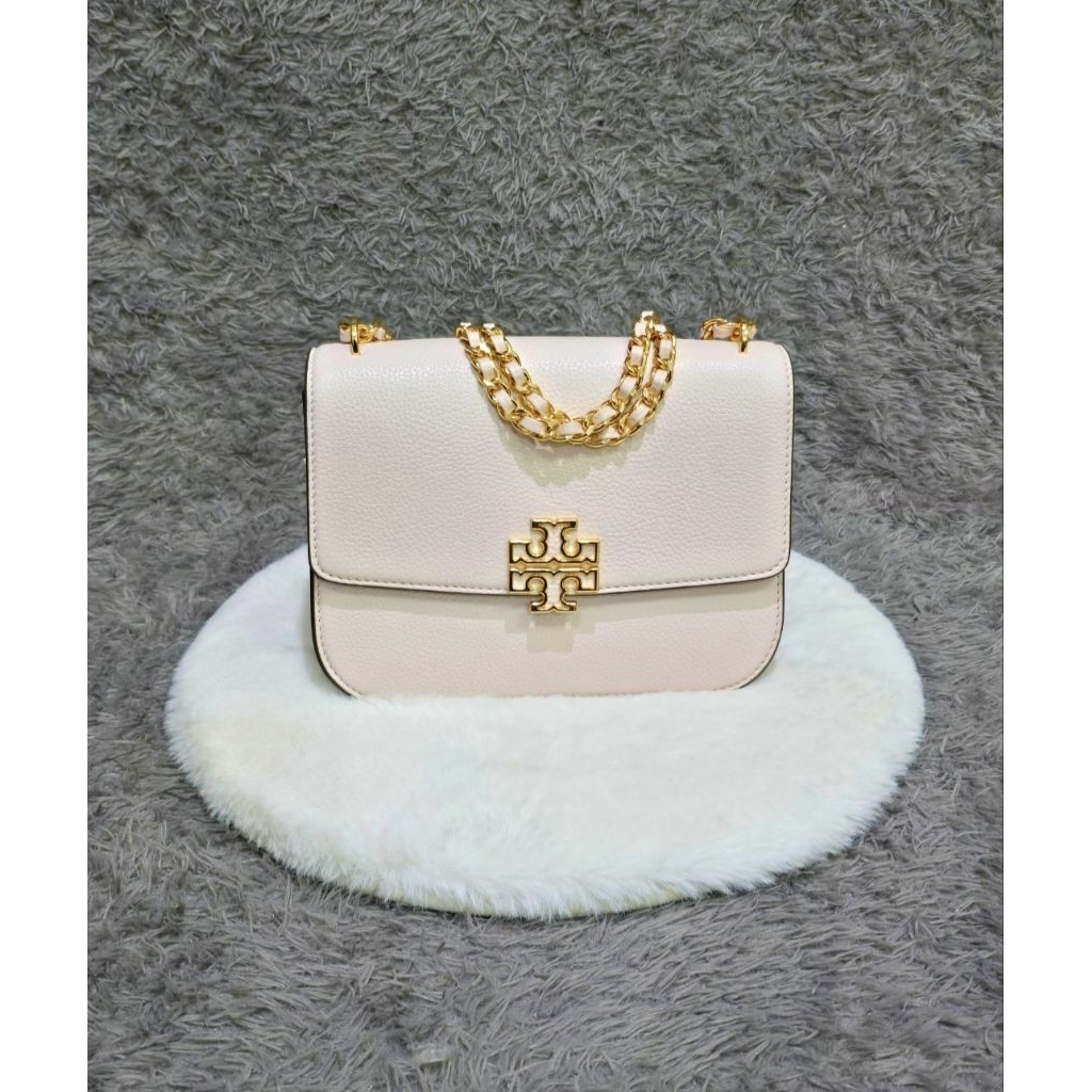 (100% ORI) TB BRITTEN SMALL ADJUSTABLE SHOULDER BAG DELICATE PINK