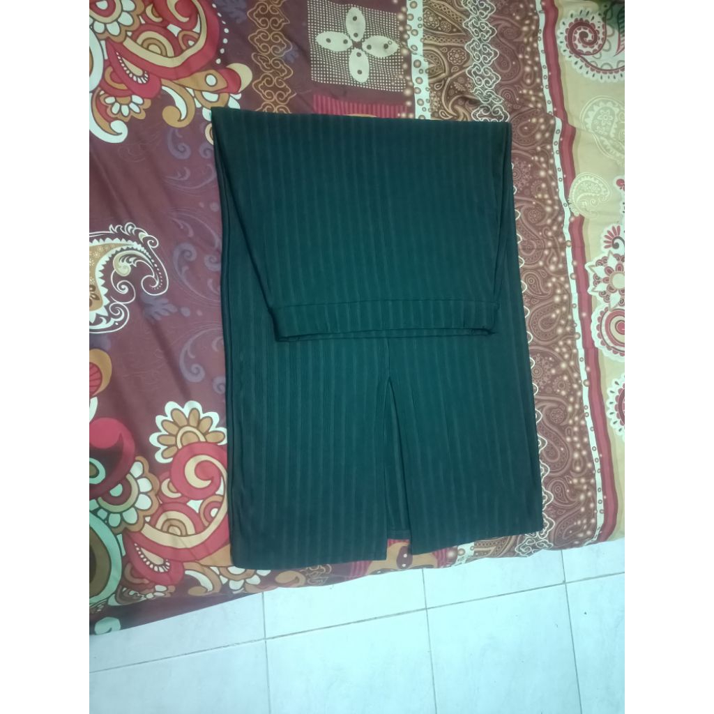 rok span hitam preloved