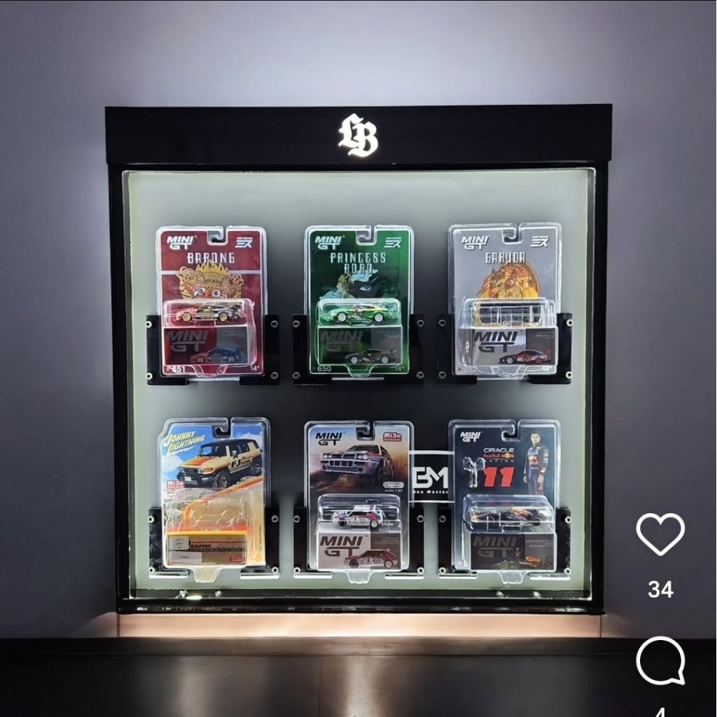 custom display mini gt 6 blister