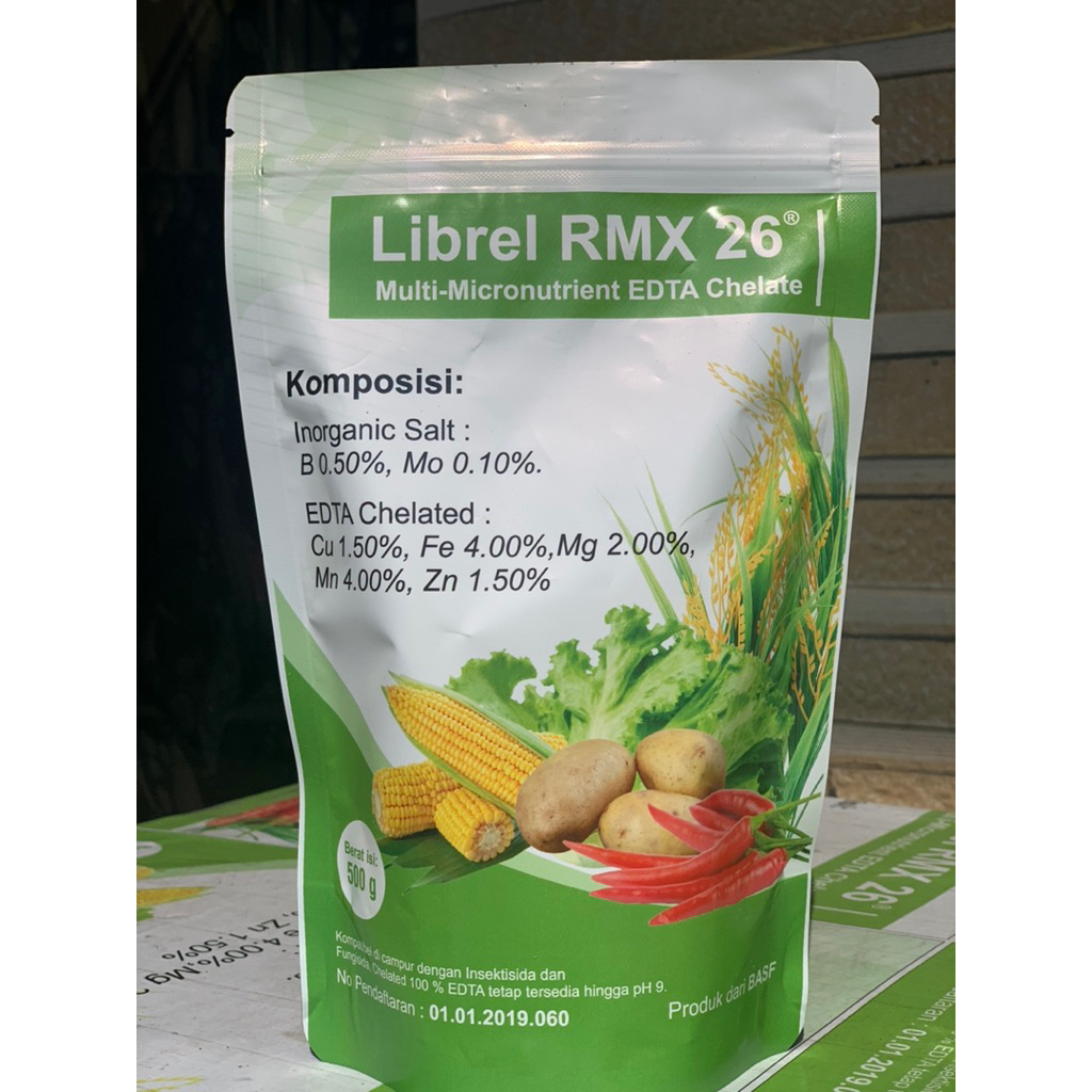 pupuk mikro librel RMX26 kemasan 500gr