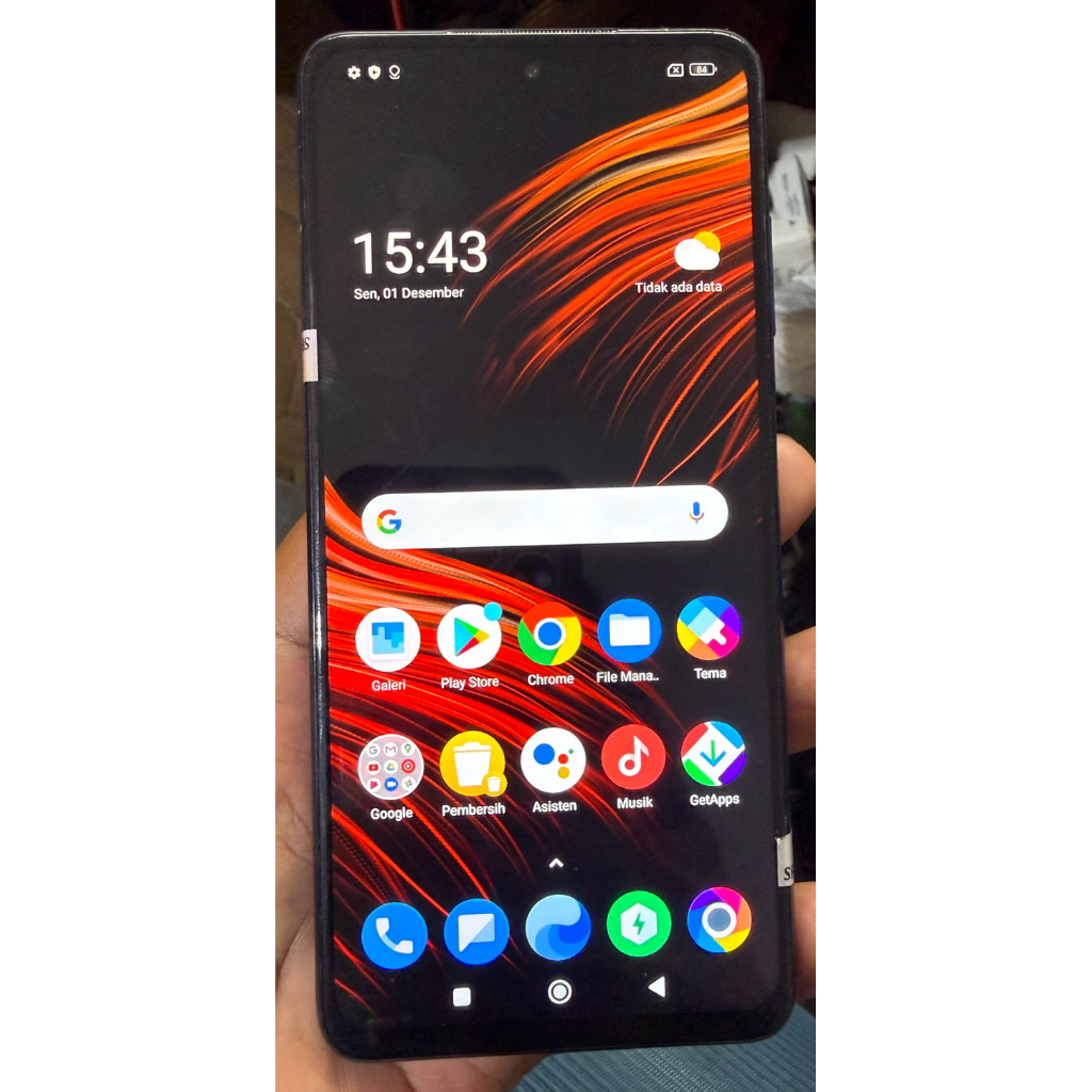 lcd touchscreen+frame poco X3 pro/poco X3 NFC original copotan tested