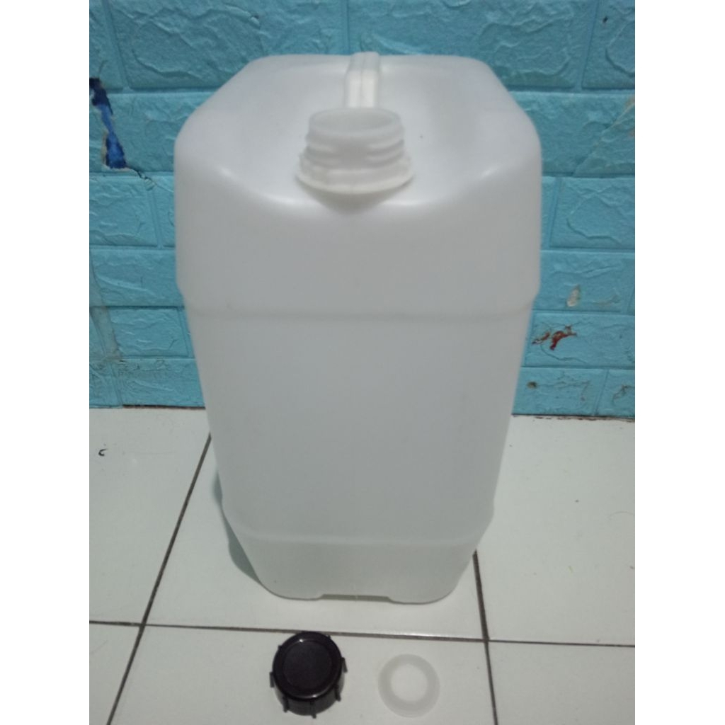 jerigen 20 liter natural siap pakai/food grade