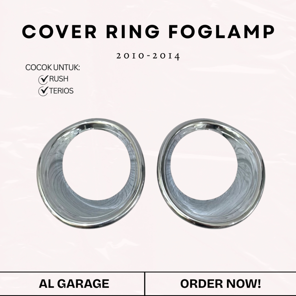 COVER RING FOGLAMP RUSH TERIOS 2010-2014