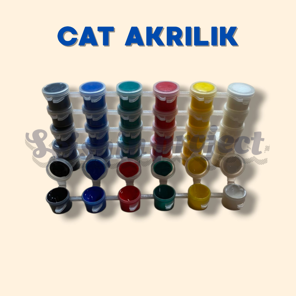 Cat akrilik / cat melukis / cat mewarnai / cat lukis / cat air