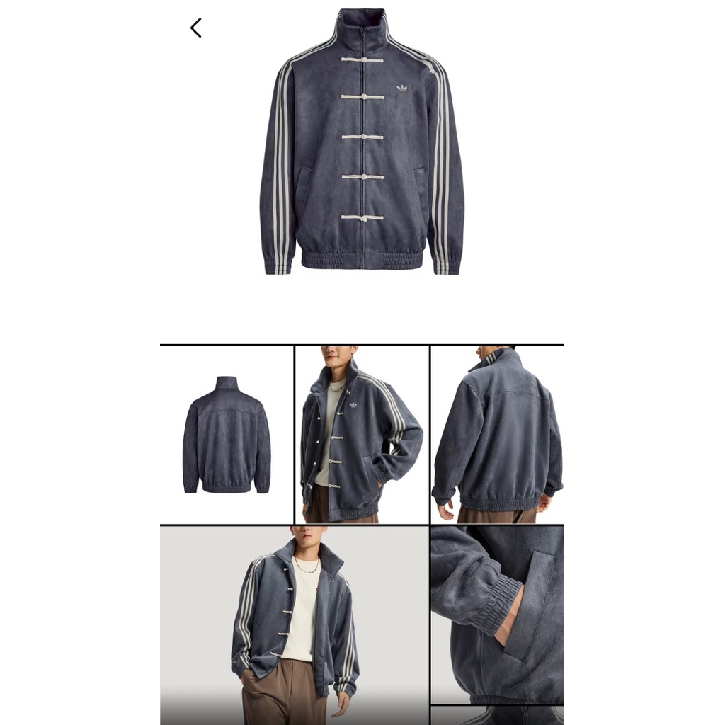 ADIDAS CHINESE NEW YEAR JACKET DARK GREY