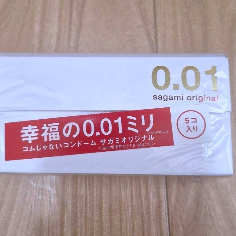 Sagami Original 001 0.01 Pack 5 pcs Standart Condoms Kondom isi 5 pcs 5pcs Polyurethane Non Latex