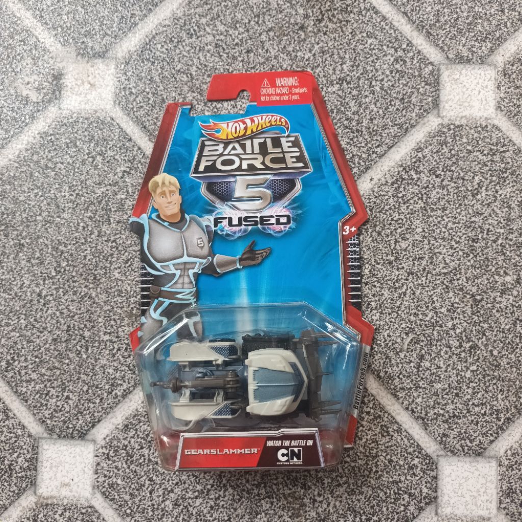 hot wheels battle force 5 fused gearslammer