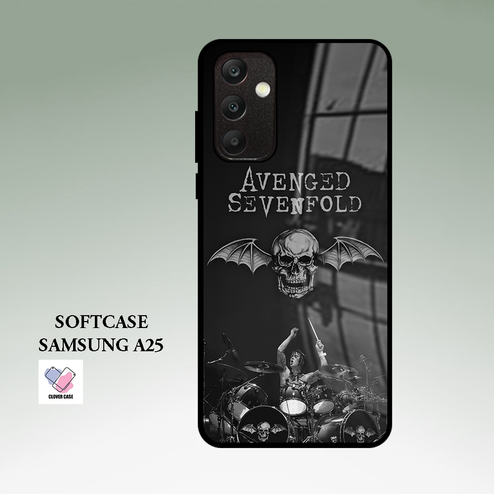 [TH11]  Case Glossy Case | SAMSUNG A25 | CASE KEKINIAN LUCU |  Casing Hp Kilau Motif AVENGED SEVENFO