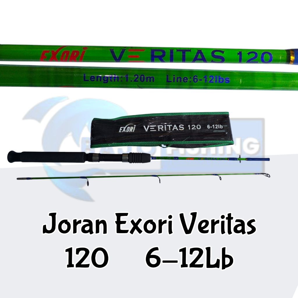 Joran Pancing Exori Veritas Fiber Solid 120 6-12Lb FREE PIPA