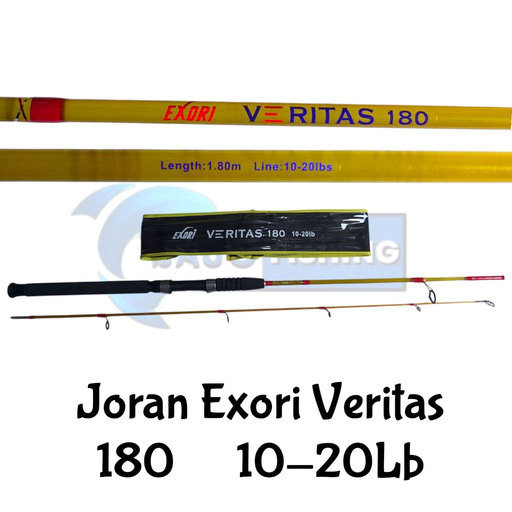 Joran Pancing Exori Veritas Fiber Solid 180 10-20Lb FREE PIPA