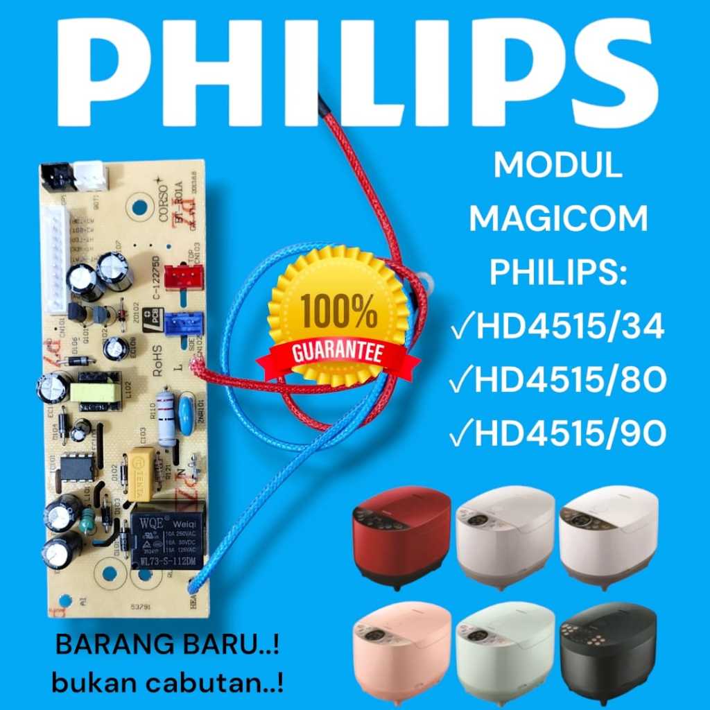 modul Board power Magicom rice cooker Philips HD4515/33 HD4515/85 HD4515/90 PCB Board Magicom Digita