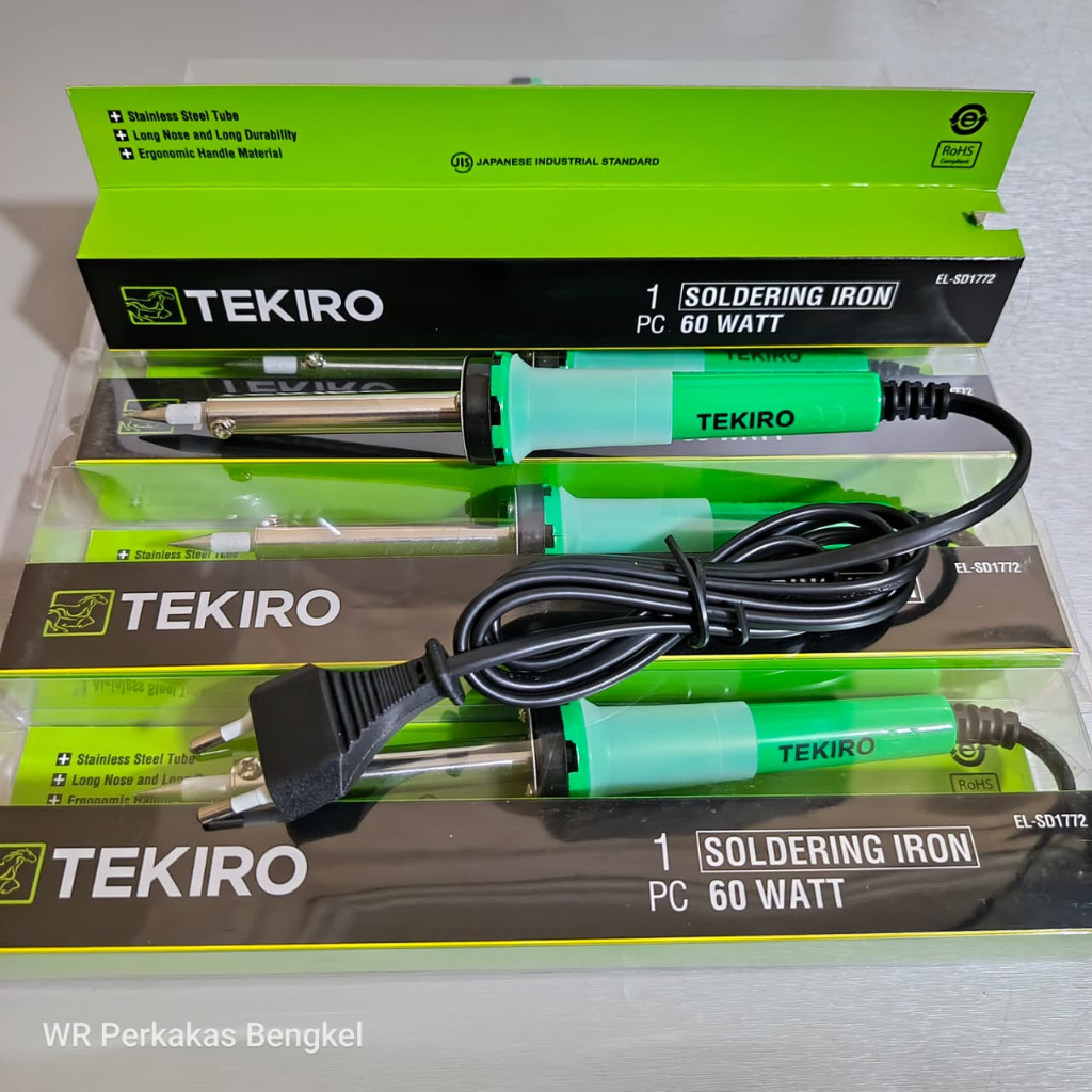 Solder Listrik Tekiro 40Watt 60 Watt - Alat Soldering Iron 60 Watt - Perkakas Solder Listrik Timah T