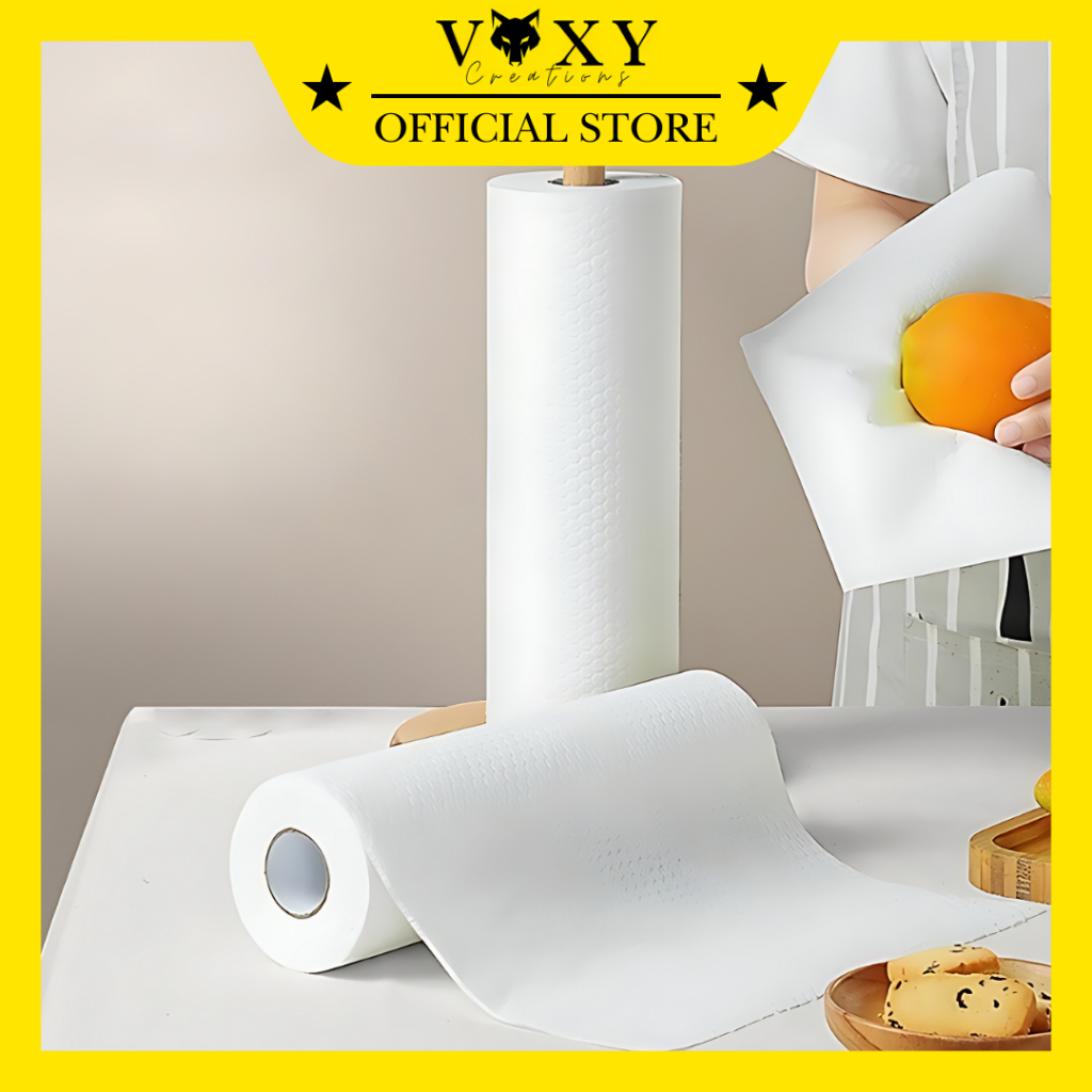 Tisu Dapur Lazy Wipes Tisu Gulung Roll / issue Roll Gulung Dapur Penyerap Minyak Multifungsi