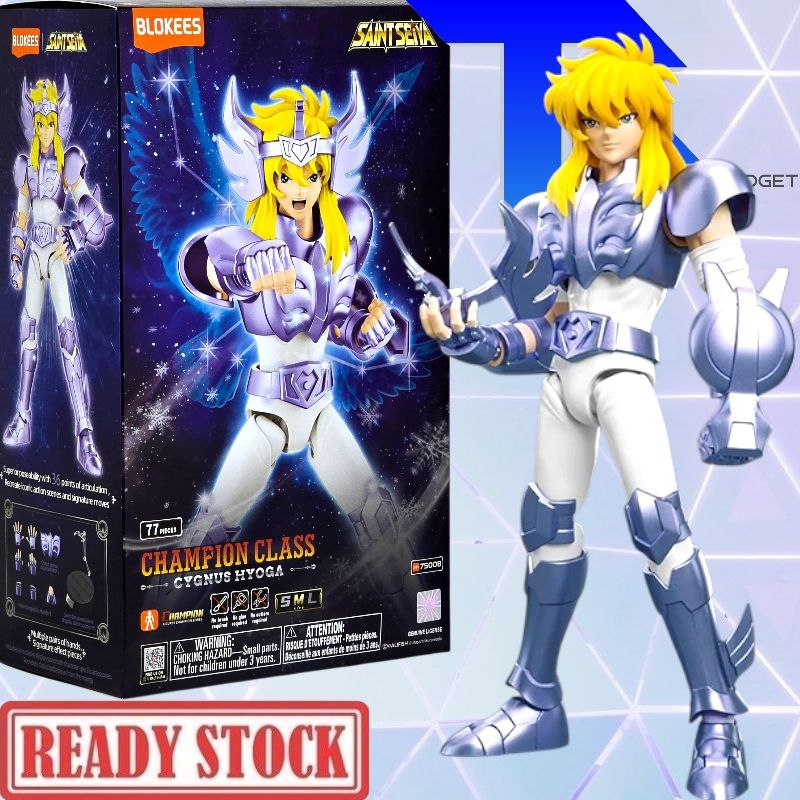 BLOKEES Saint Seiya Cygnus Hyoga 07 Champion Class Buluke Plamo 75008