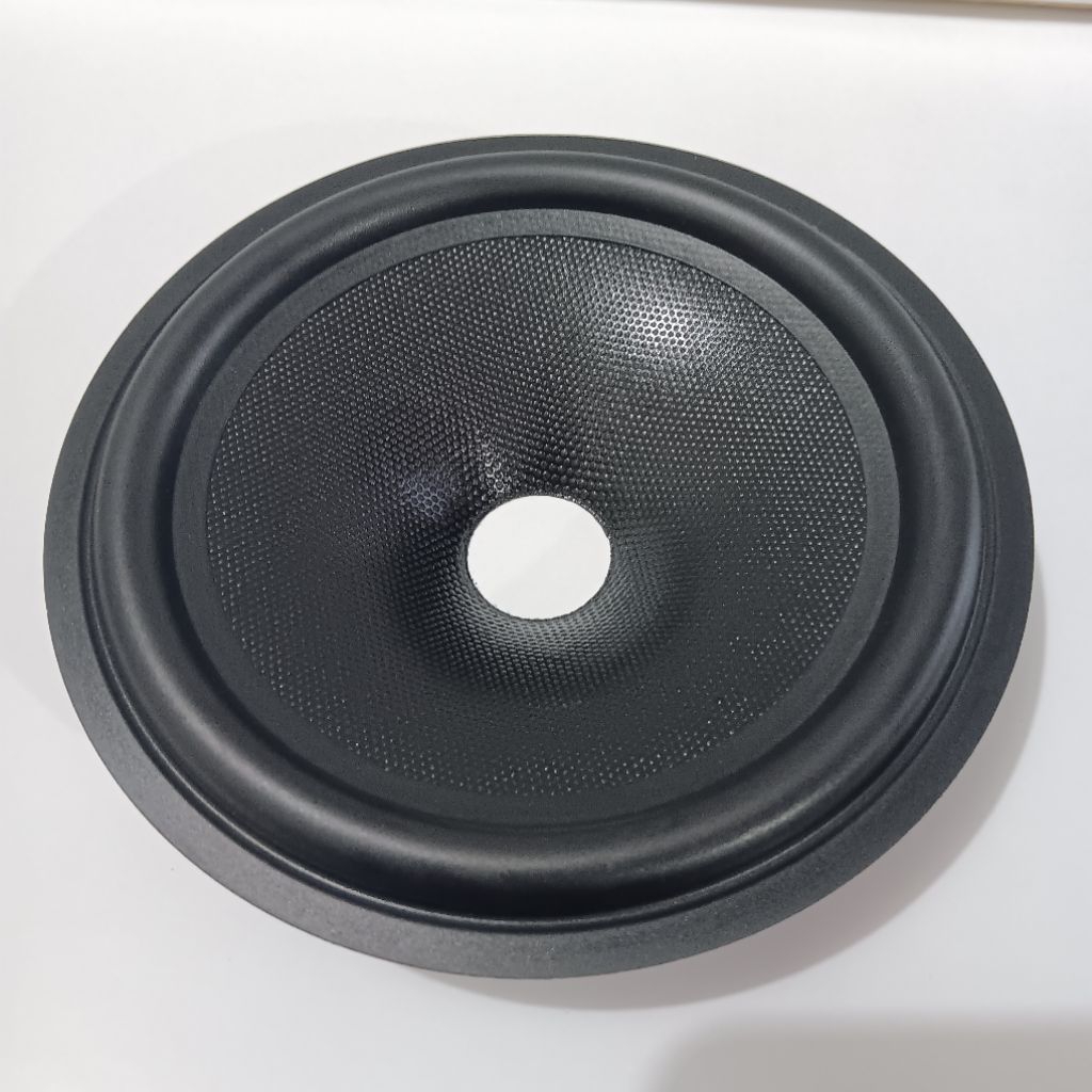 conus daun speaker 6 inch woofer karet lubang 2,5cm