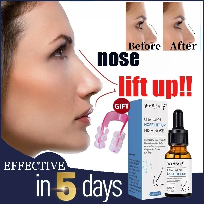 Minyak Pembentuk Hidung V-Shape 10ml -  Essential Oil Nose Lift Up | COD PROMO | Menutrisi Tulang Hi