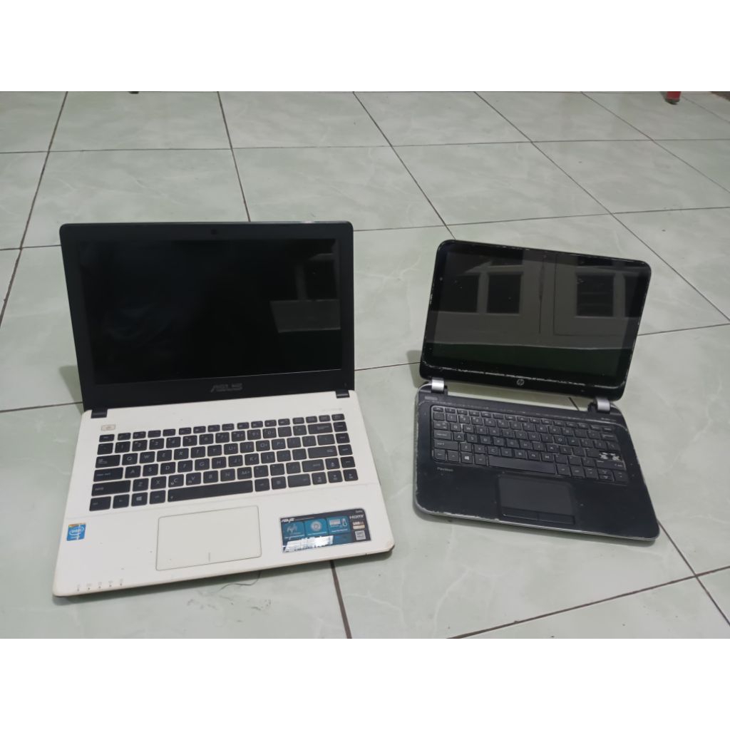 Laptop Asus & Notebook HP mati