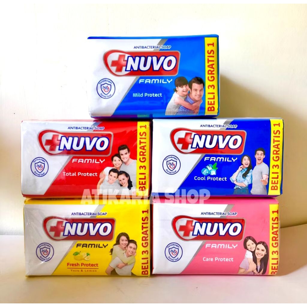 sabun nuvo 1 dus lapis kresek