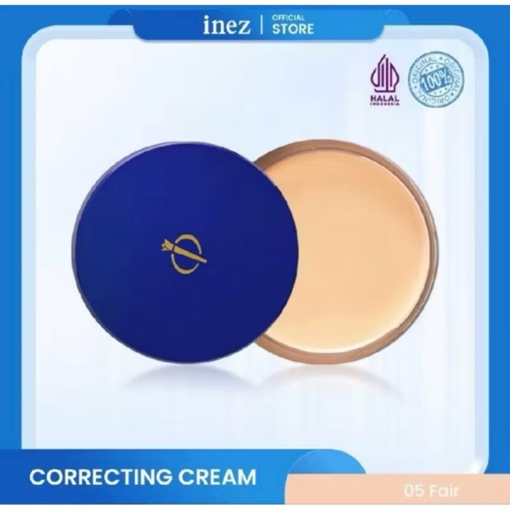 inez correcting cream foundation
