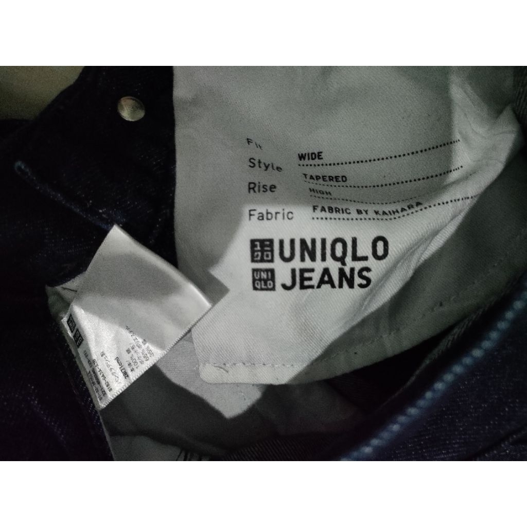 Celana Jeans UNIQLO High Rise