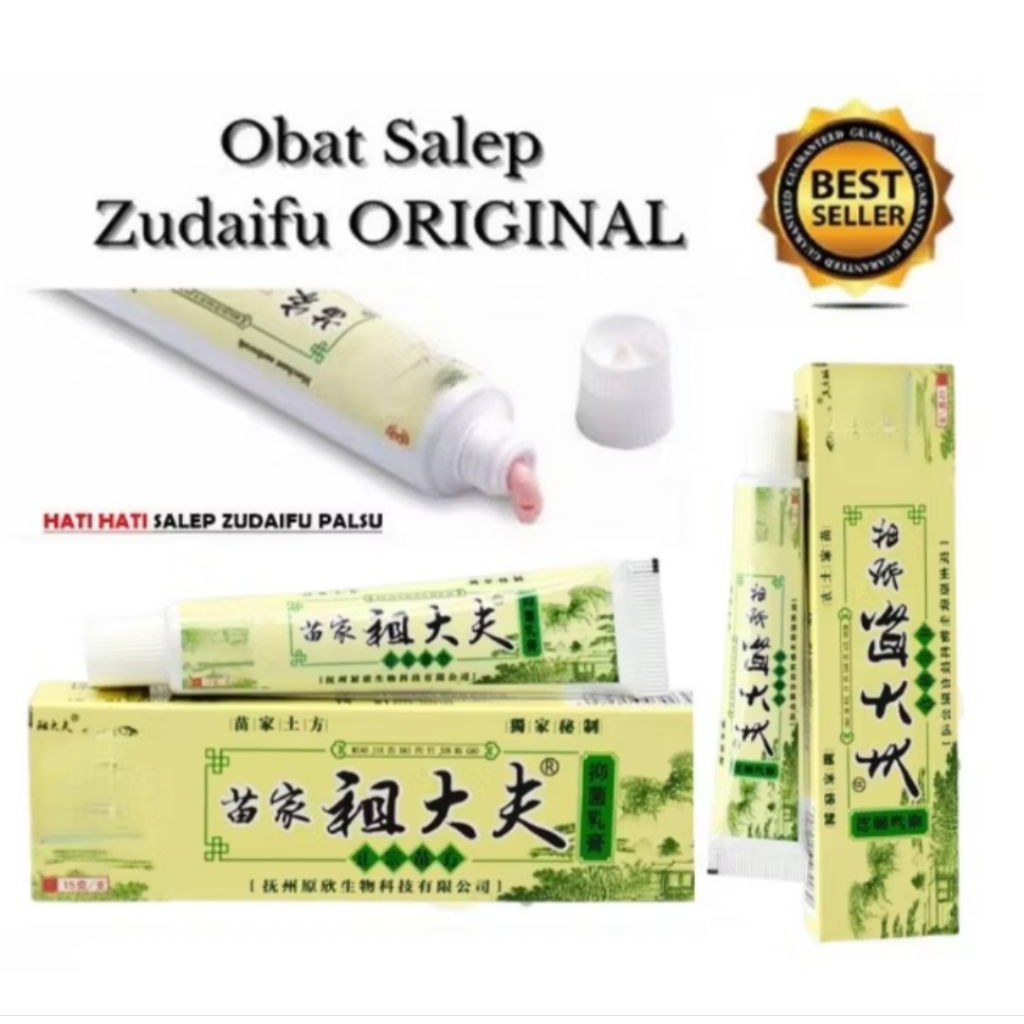[Asli100%]Salep Cina Cap Orang Tua (Zudaifu)