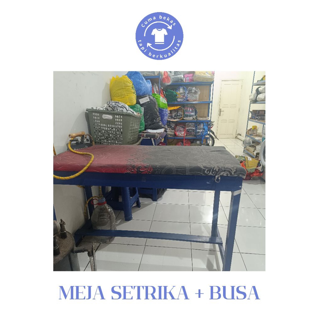 Meja + Busa Setrika Uap