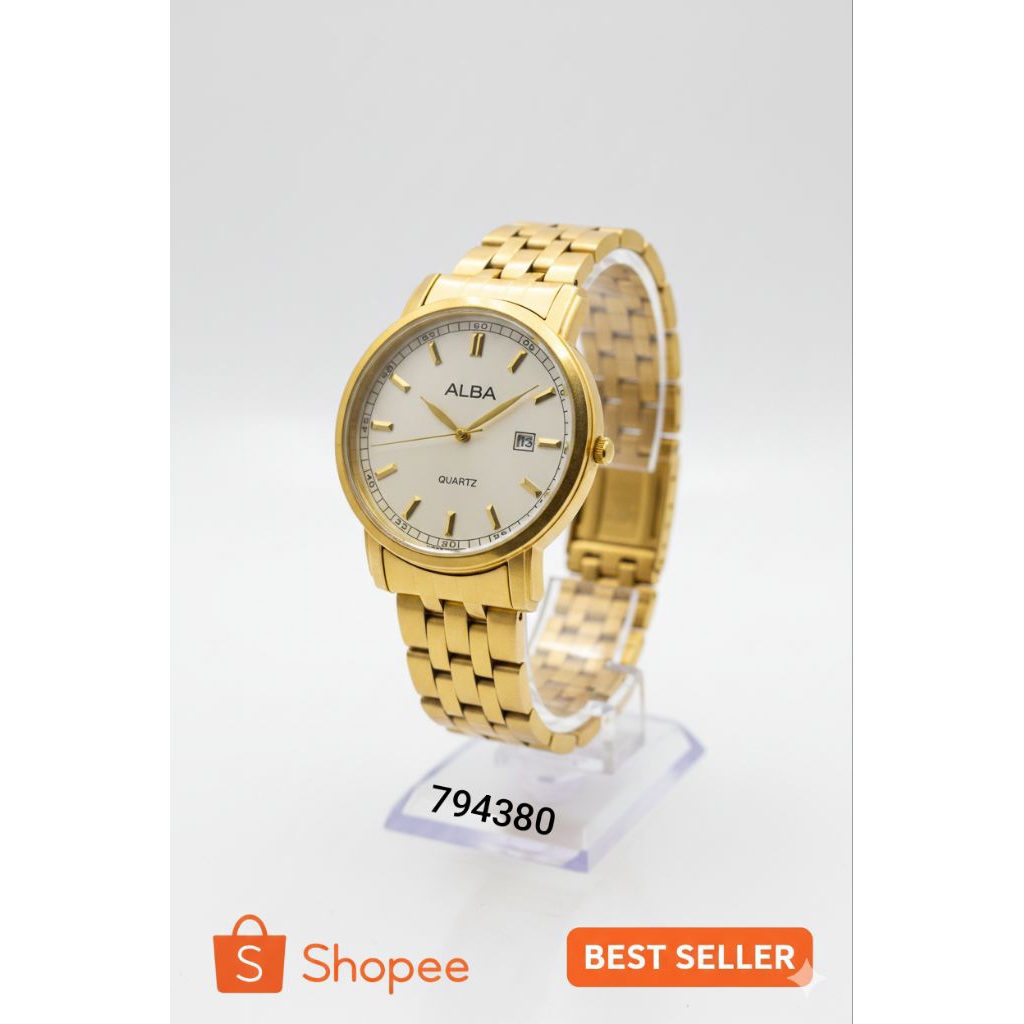 Alba Jam Tangan Gold Series Pria / Wanita
