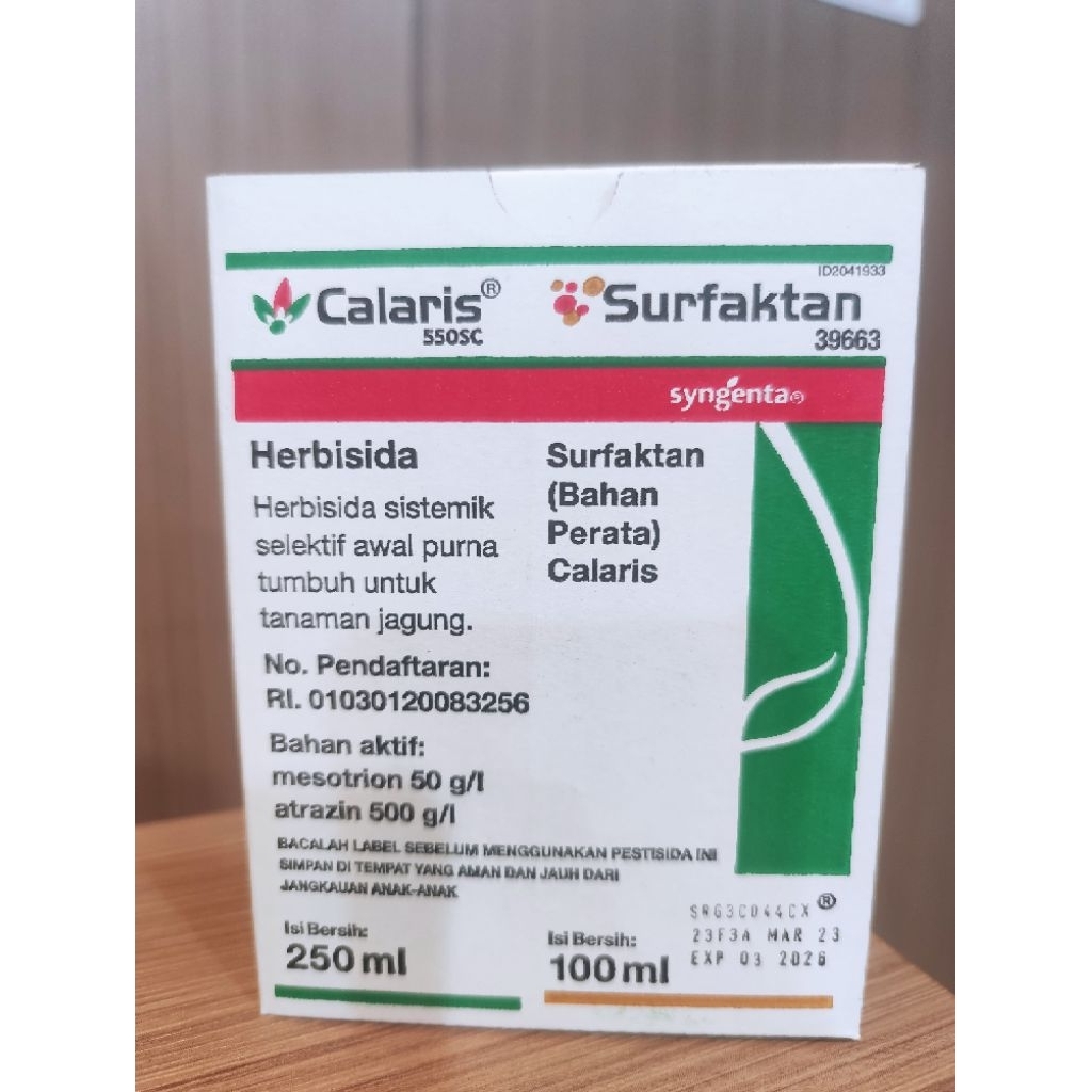 Calaris Surfaktan 550 SC – Herbisida Jagung Sistemik Selektif