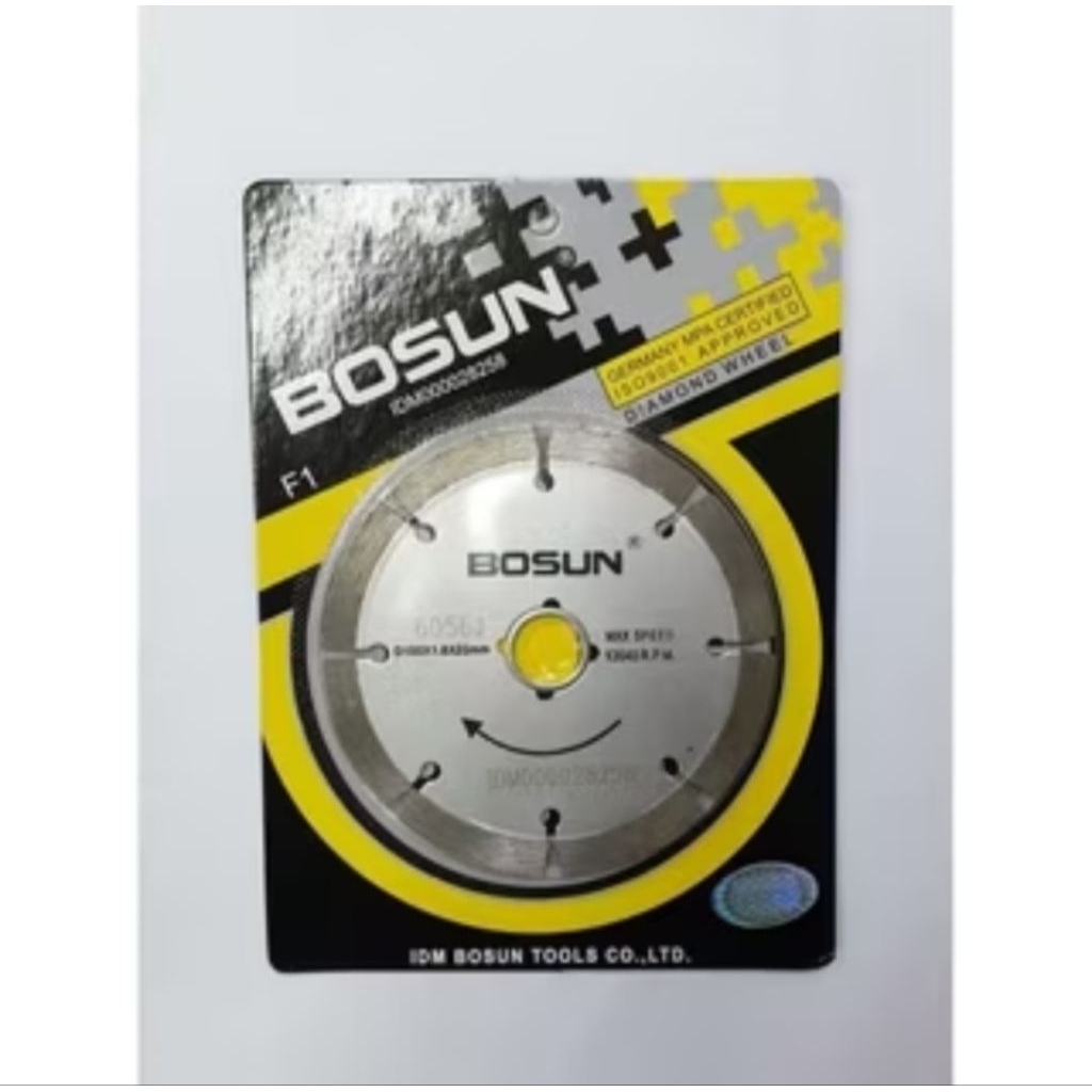 Diamond wheel 4 inch BOSUN F1 DRY / MATA GERINDA POTONG BOSUN F1 DRY ORIGINAL