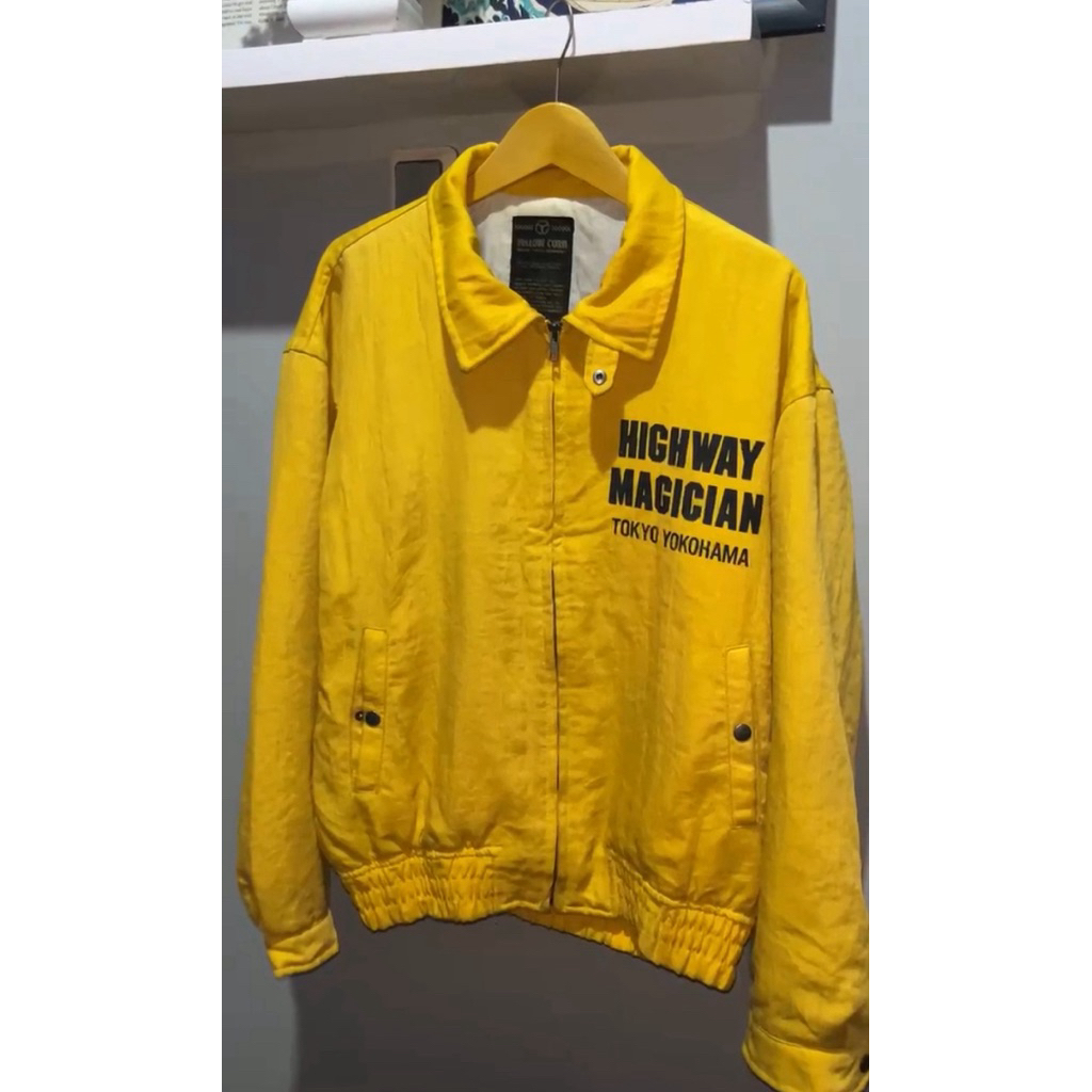 Yellow corn racing jacket original