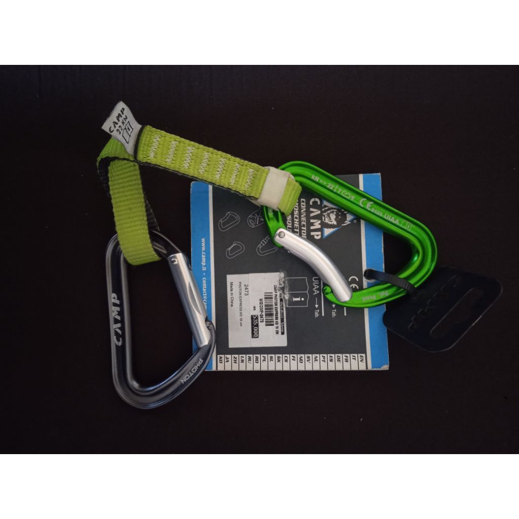 Carabiner Runner Set Climbing Camp BNWT