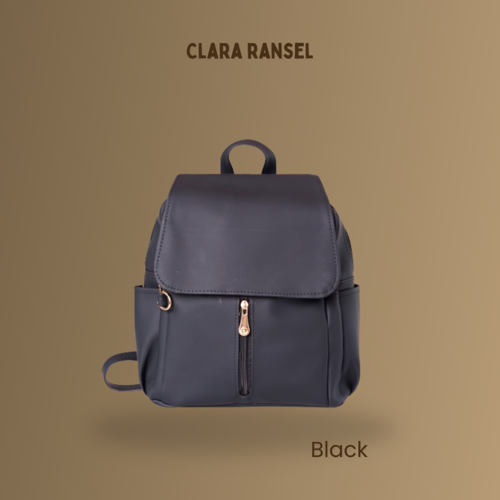 eode | Clara ransel - ransel wanita premium tas punggung bag warna hitam lucu terbaru tahun 2025
