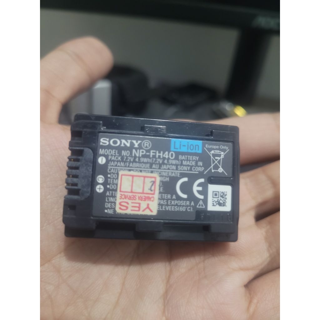 Baterai Sony NP-FH40 NORMAL