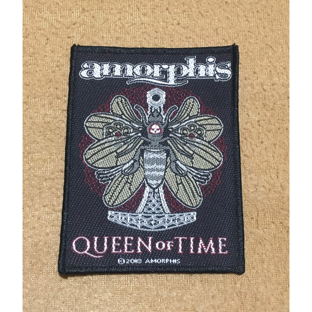 wovenpatches AMORPHIS- Queen of Time