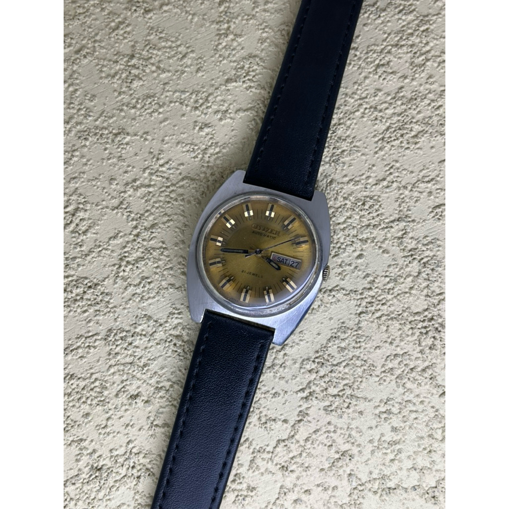 Vintage Arloji Jam tangan Citizen 80s Second Preloved