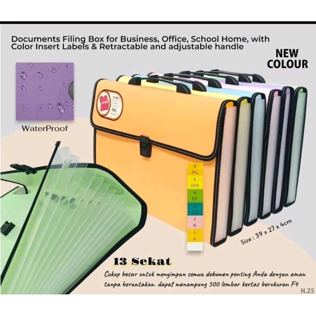 EXPANDING FILE/MAP HARMONIKA/TAS DOKUMEN 13SEKAT