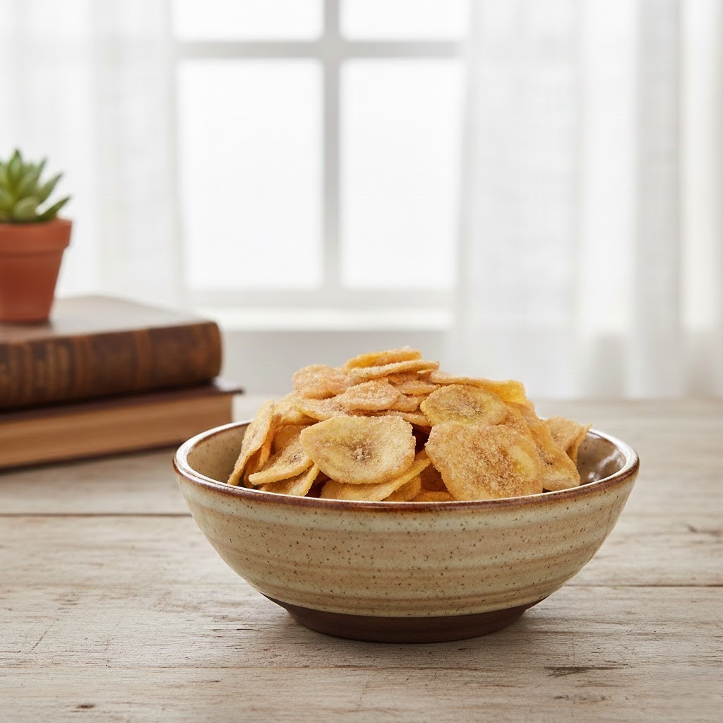 ( 250gr Dan 500gr ) Keripik Pisang Khas Lampung Rasa ( Gula Manis ) Renyah Oleh Oleh Termurah | Keri