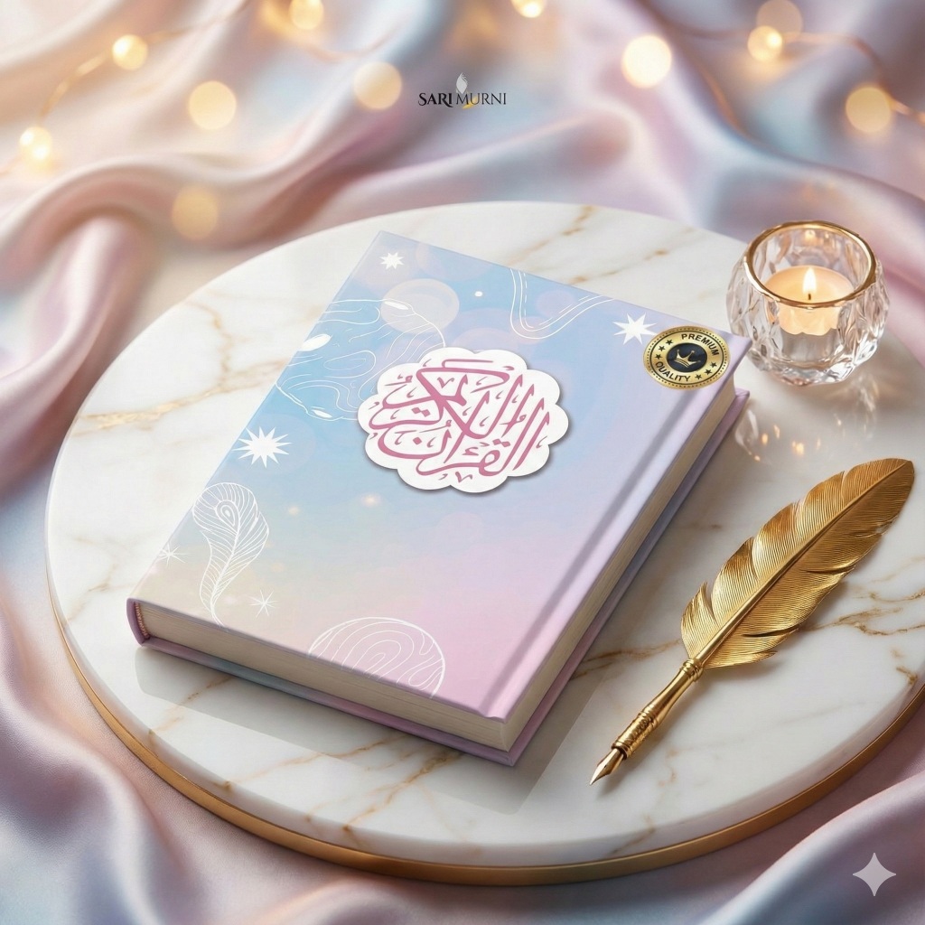 Sari Murni Jakarta - Alquran Custom Nama Terjemahan Latin Ukuran A5 A6 Seserahan Nikah DW-150