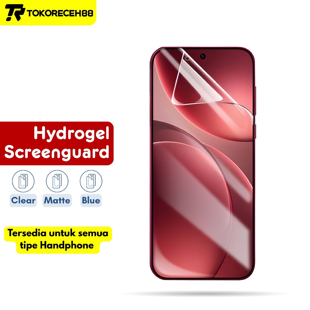 Antigores Hydrogel Samsung J2 Pro J3 Pro J5 Pro J7 Pro Full Cover Hybrid Pro Glass Screen Protector