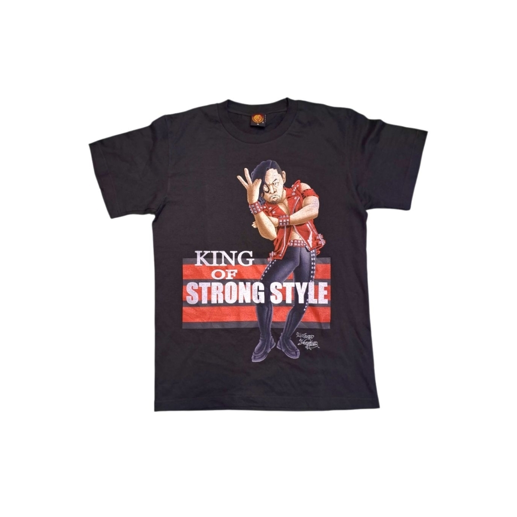 kaos oblong njpw japan wrestling king of strong