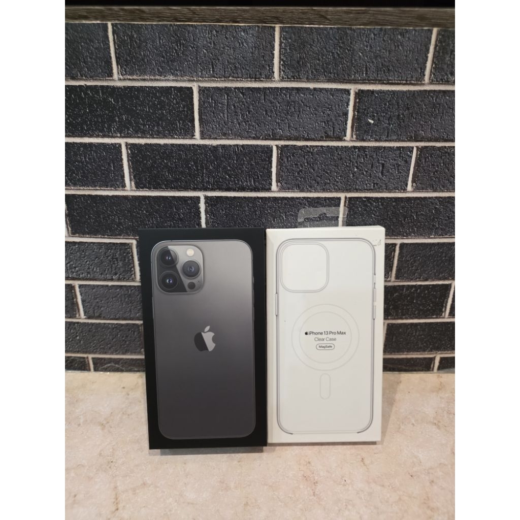 APPLE IPHONE 13 PRO MAX 128GB EX GARANSI RESMI IBOX [FREE CLEAR CASE MAGSAFE SEKEN ORIGINAL]