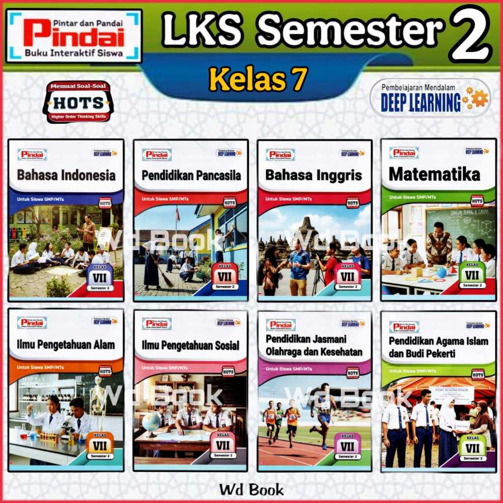 [ 2026 ] LKS PINDAI Kelas 7 Smp Semester 2 Kurikulum Merdeka Terbaru Cv Arya Duta Deep Learning