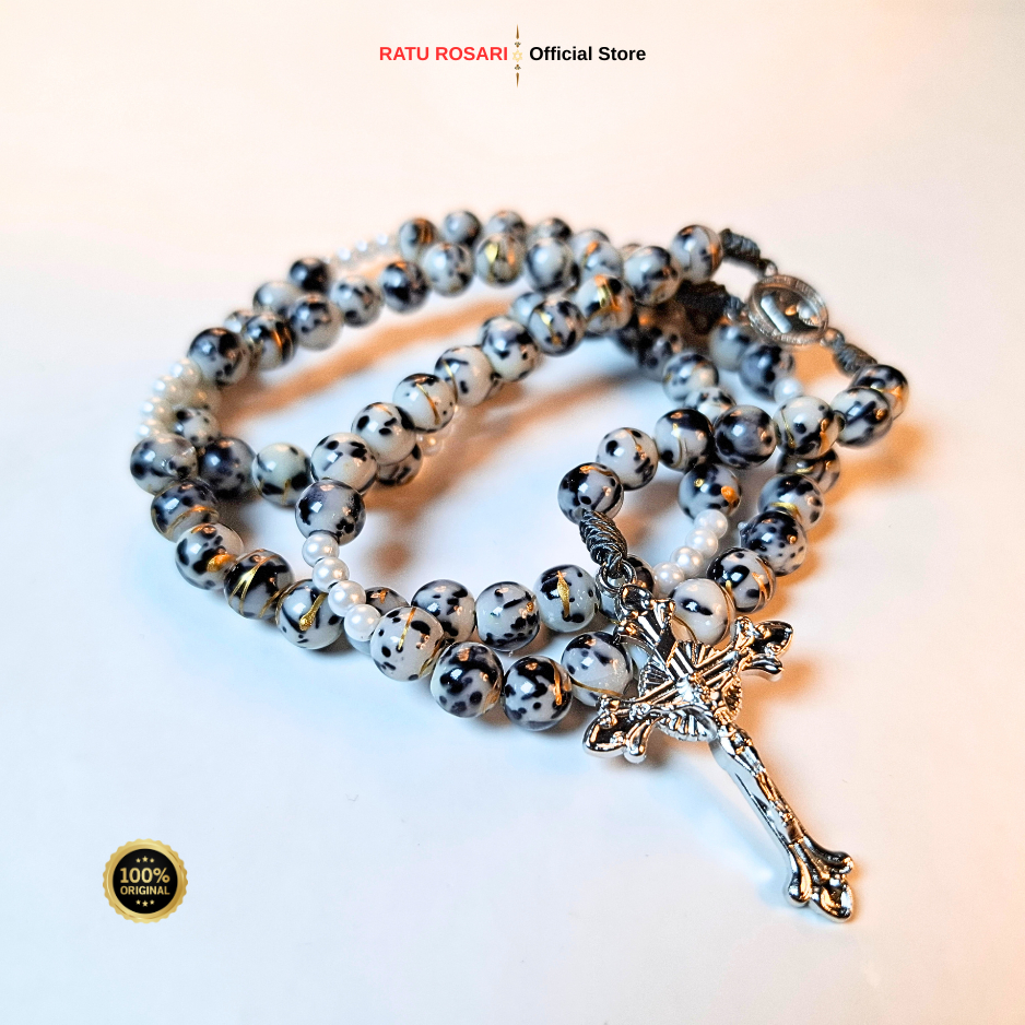 Rosario 77 Motif Corak Emas / Rosario Corak Emas / Rosario Bercorak