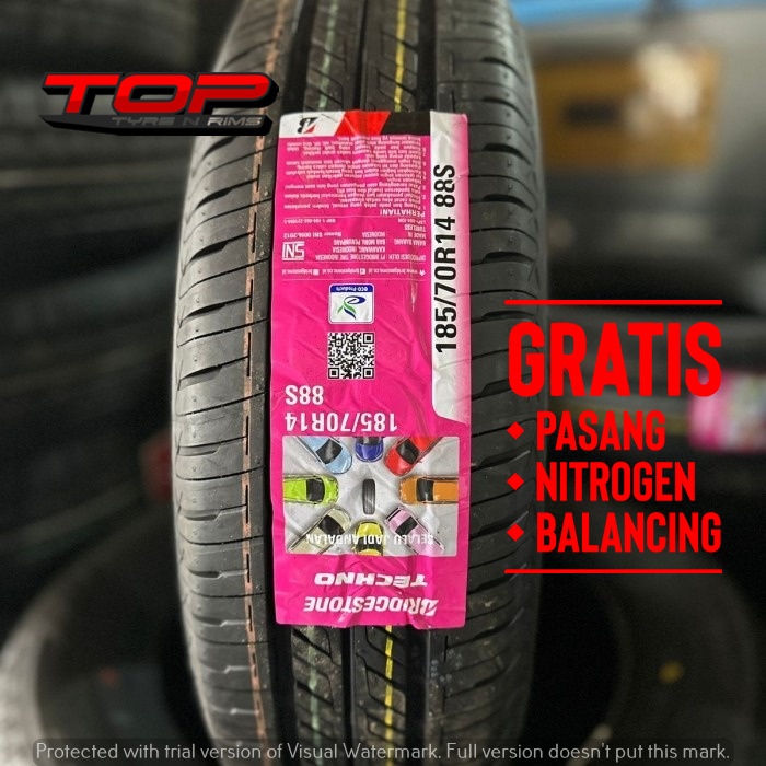 Ban Tubles Bridgestone Techno 185 70 R14 Ban Mobil Avanza Xenia