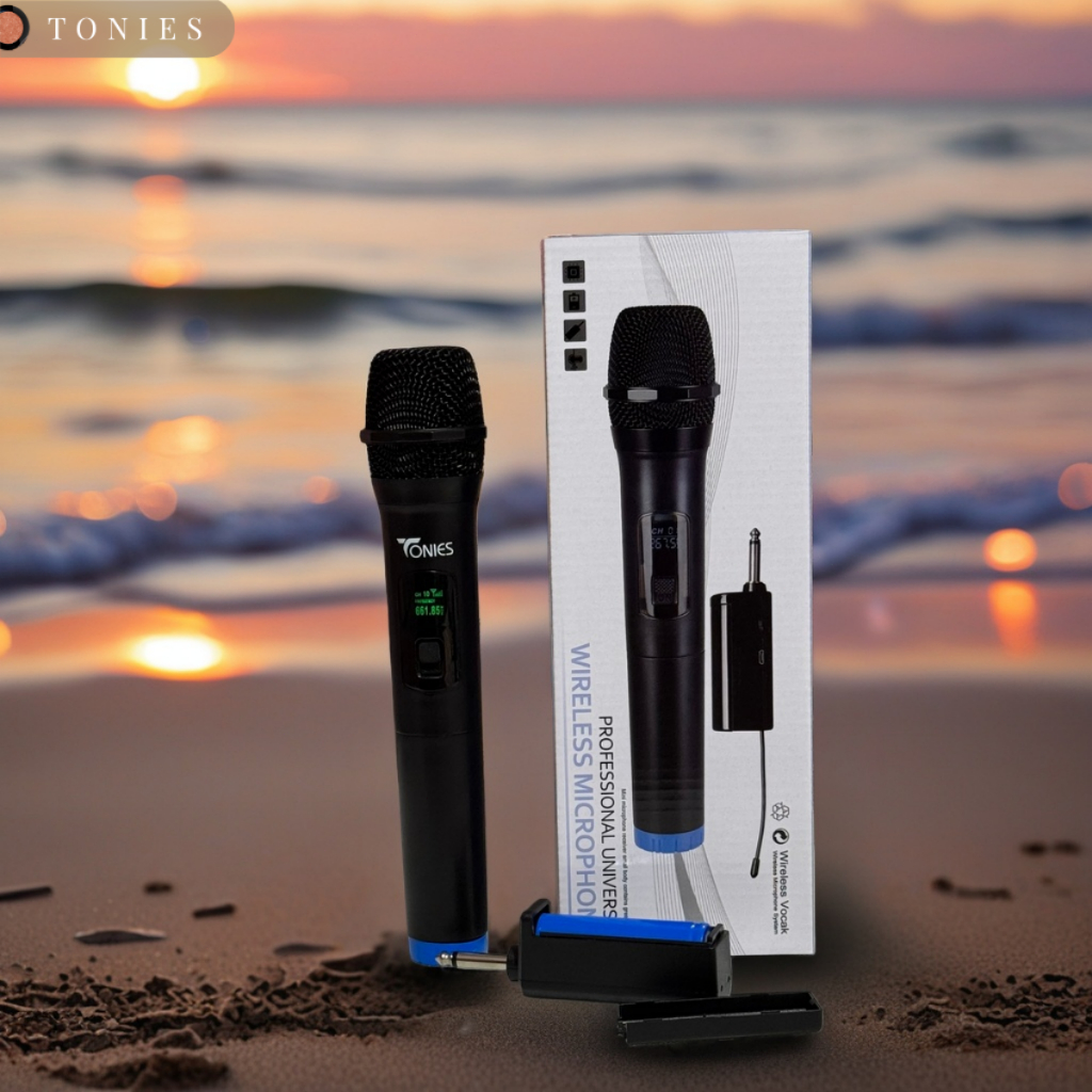 TONIES Karaoke Mikrofon Original Wireless Mic 1PC Spro Microphone Profesional Mic