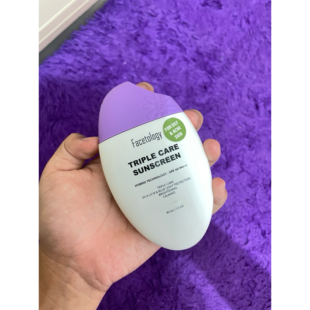 PRELOVED SUNSCREEN FACETOLOGY ACNE