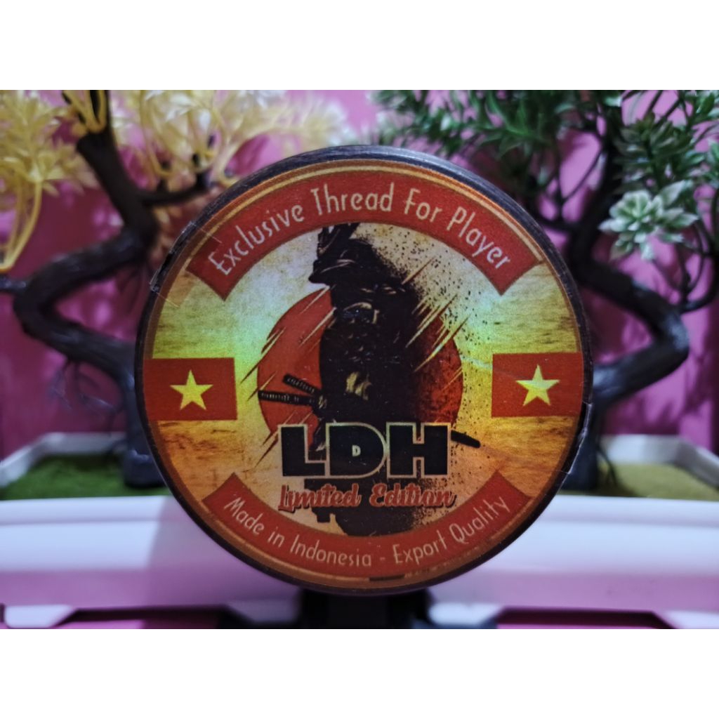 Gelasan Matot LDH Limited Edition Bahan Abu Monster Size 0.22 Klos 6000 Yard